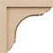 Ekena Millwork 6"W x 12"D x 12"H Classic Warren Rough Cedar Woodgrain TimberThane Corbel, Primed Tan CORUR06X12X12WARRCPR - alternate 4